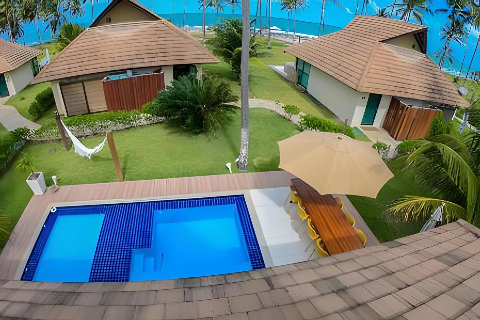 Bangalo Luxo Praia Dos Carneiros Beach Resort エクステリア 写真